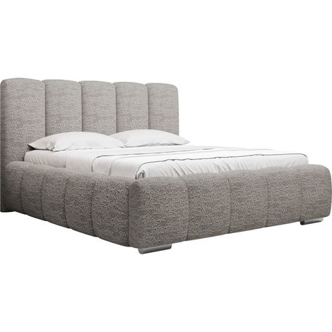 Cama TrendyNest Alceus I, Abriamo 07, Doble, 160x200, Tapiz, Somieres, 180x222x112cm (1/5)