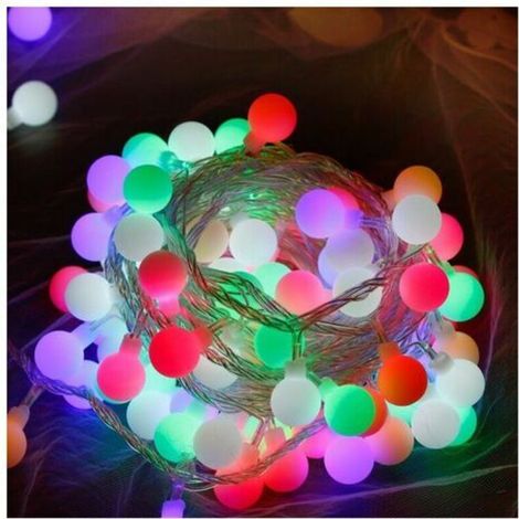 SABIR JKWG Guirlande Lumineuse LED - 15m 100 Lumières Huit Fonctions Boîte à Piles Étanche + Télécommande Globe LED Guirlande Lumineuse Intérieure Avec Télécommande Guirlande Lumineuse Fée Multicolore (1/5)