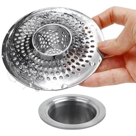 YMYNY Filtre de Protection de Vidange de Baignoire pour Attrape-Cheveux, Baignoire, Douche, PièGe à Cheveux/Bouchon, Attrape-Cheveux de Baignoire (1/5)