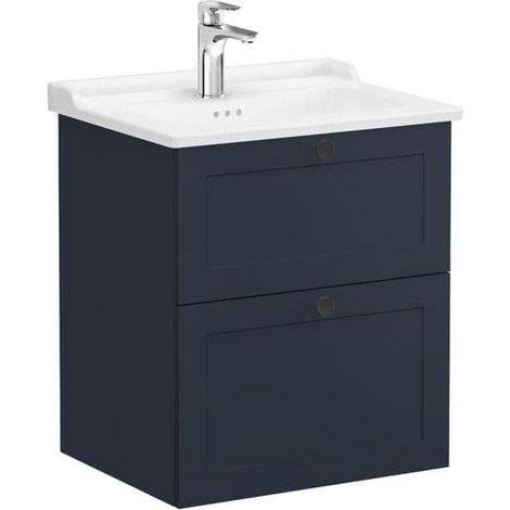 Vitra Mobili da bagno con lavabo Vitra Root 60x67x46 cm blu opaco (ROOTC60BINTC)