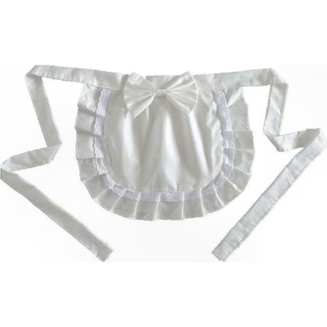 Tablier taille vintage pour fille, accessoire rétro de costume, ceinture ajustable, usage quotidien, modèle rétro, ajustement flexible (1/5)