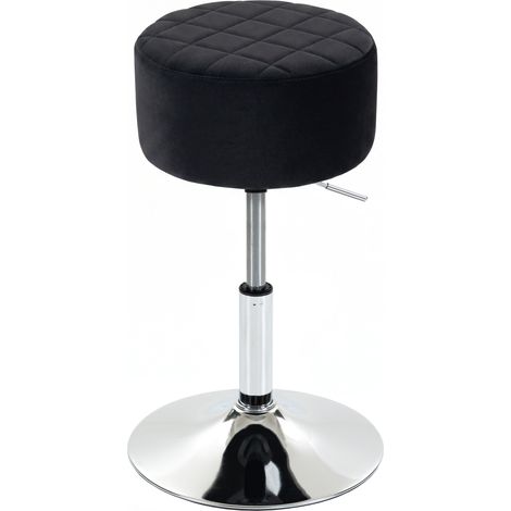 HOMCOM Bar Stool Adjustable Swivel 1 Piece, Black (1/5)