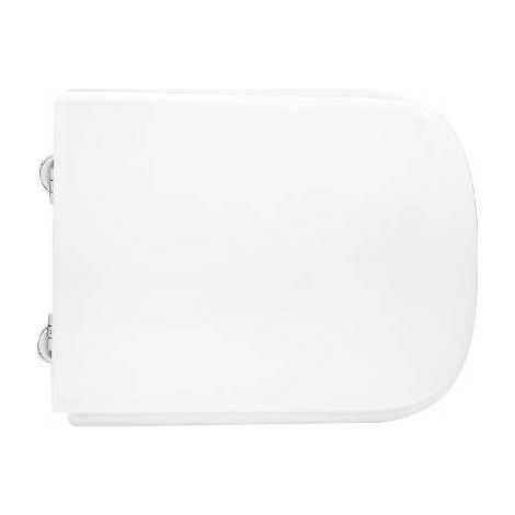 SEDILE WC PER GLOBO VASO STONE 56 FORMA 8 Misura: Bianco - Cerniere C espansion