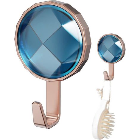 Ganci autoadesivi Ganci da parete autoadesivi Gancio portasciugamani per parete del bagno portachiavi Ganci decorativi senza foratura per la camera delle ragazze mensola chiavi borsa verde (1/5)