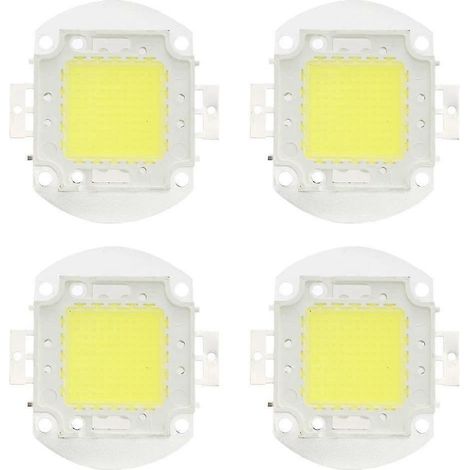 4 LED témoin d'alimentation haute puissance 32-34 V CC 100 W 7500 K 6500 K - Blanc (1/3)