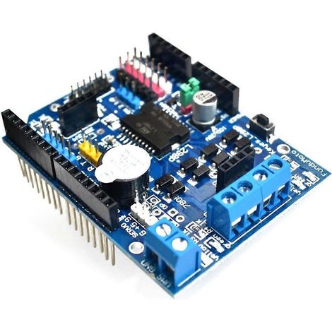 L298P DC-Motortreibermodul-Erweiterungsplatine, energiesparendes Qualitätsmaterial