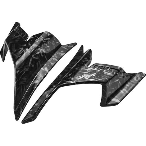 Ailerons de moto en ABS aérodynamique - Déflecteurs d'air latéraux pour carénage avant de moto ADV160 2022-2023 (1/5)