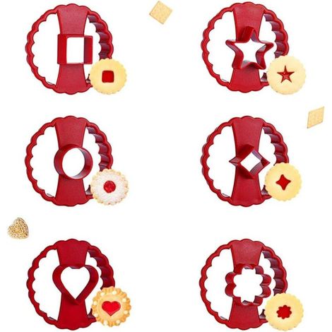 Cookie Cutters, Flower Cookie Molds, Heart-Shaped Cookie Cutters, Star-Shaped Cookie Cutters, Circle-Shaped Cookie Cutters, Donut Molds, Cake Decorations, Fondant Cookies, Pastries, Shortbread Cookies