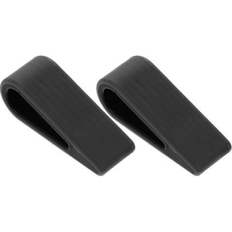Set mit 2 neigbaren und höhenverstellbaren Laptop-Tischständern – 7,80 x 2,80 x 2,70 cm – Schwarz (1/3)