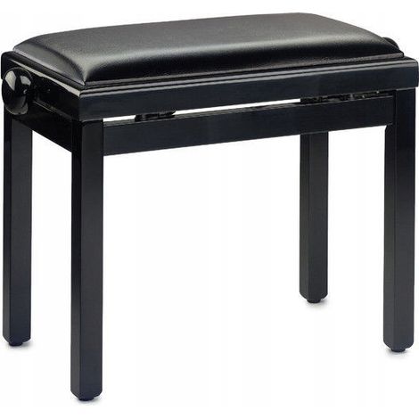 Stagg PB-39 BK P S BK - panca per pianoforte