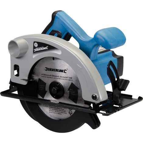 Kreissäge 1200 W inkl. Sägeblatt 185 mm und Parallelanschlag