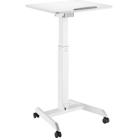 LogiLink Postazione di Lavoro Ergonomica Sit/Stand Scrivania Bianca (1/5)