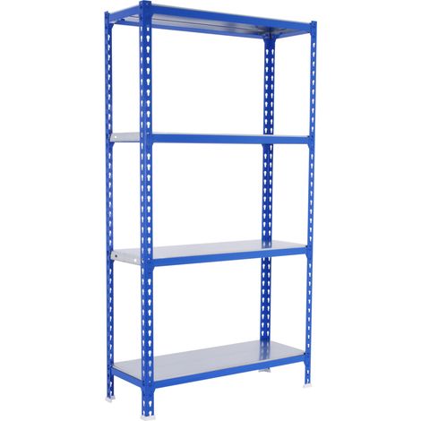Simonrack Scaffale metallico regolabile blu gala 1500x800x500 mm