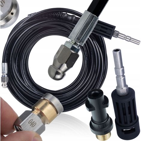 Ersatzschlauch NilKranz BayoJet Pro 20M – kompatibel mit Nilfisk und Kranzle D12 200 bar M22 Set (1/5)