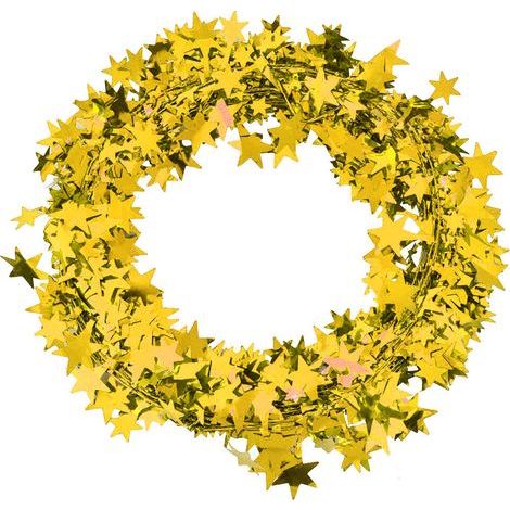 Guirlande Étoiles 7.5m Dorée Déco Fête Noël Mariage Arbre Sapin Accessoires Habillement (1/5)