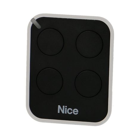 Émetteur 4 fonctions – Télécommande 4 canaux 433.92 MHz – Alimentation CR2032 – Compatible motorisations NICE (1/3)