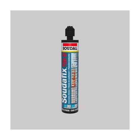 ANCORANTE CHIMICO 'SOUDAFIX P280-SF' 300 ml - Grigio - SOUDAL
