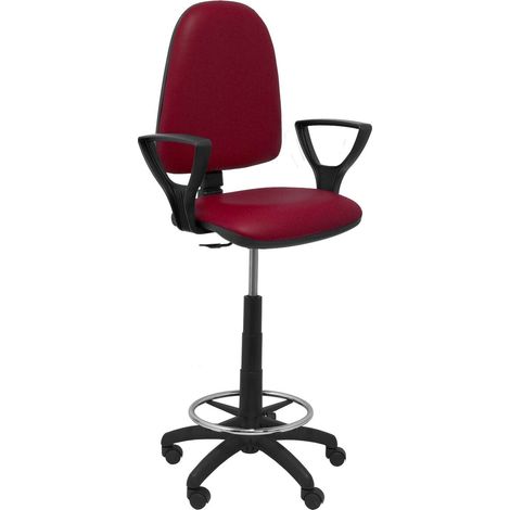 Sgabello Ayna Piqueras y Crespo 933B8RN Rosso Granato PVC