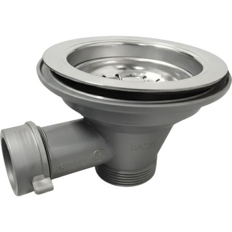 Manuelle Spüle Ablauf 002918 Durchmesser 90 mm Überlaufanschluss 32 mm LIRA