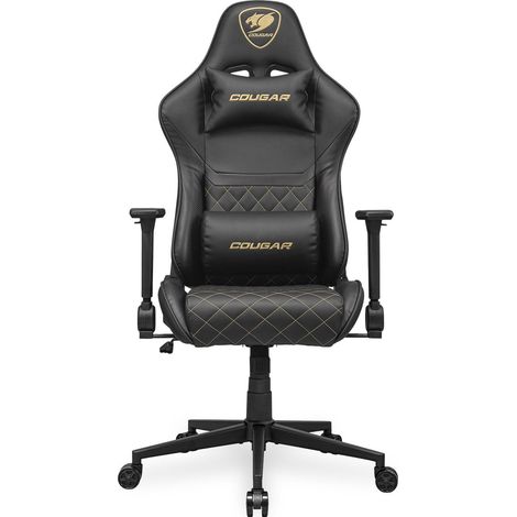 Cougar Armor One V2 Gamingstuhl Schwarz und Gold