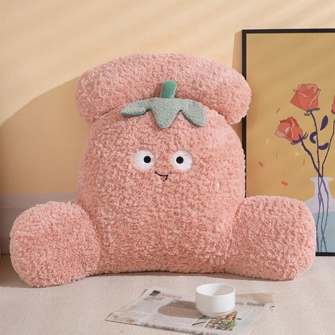 Coussin De Soutien Lombaire - 55 Cm - En Coton Et Spandex - Pour Canapé Bureau Lit Chambre D Étudiant - 1 Pièce (1/5)