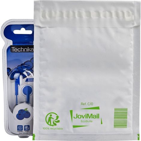 Pochette matelassée bulles JoviMail® Ecobulle 460 x 470mm - COLIS DE 50 (1/4)