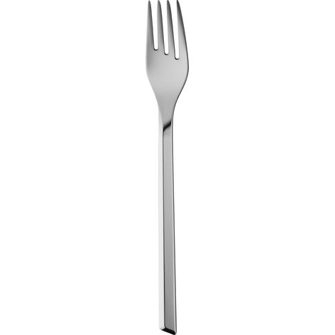 Fourchette de table Kineo 21,2 cm, en acier inoxydable poli, résistante aux rayures, passe au lave-vaisselle (1/3)