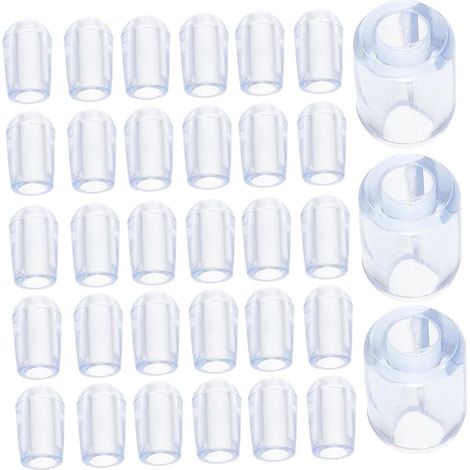 Ibasenice 80 protège-grilles en PVC transparent malléables durables (1/5)