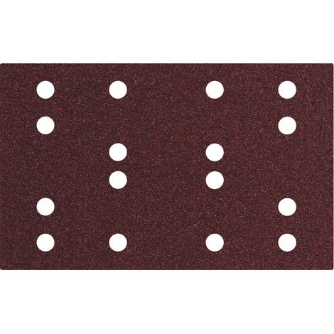 Hojas de lija Metabo 635191000 80x133 mm grano P60 velcro