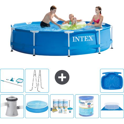 Intex Piscina con struttura Rotonda - 305x76 cm - 8-pezzi  S31691