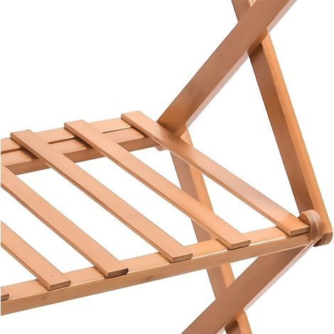 Schuhregal aus Bambus, 100 % natürlich und nachwachsend, extrem robust und langlebig, keine Montage erforderlich (3-6 Ebenen) - Maximale Belastung: 40 kg (4 Ebenen à 50 cm) (1/2)