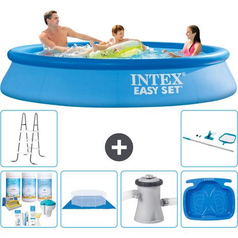 Intex Piscine Easy Set Ronde - 305x61 cm - 7-pièces S20961 (1/5)