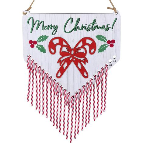 Adventskalender mit Countdown-Funktion: 24 Tage bis Weihnachten – wiederverwendbarer Kalender (1/2)