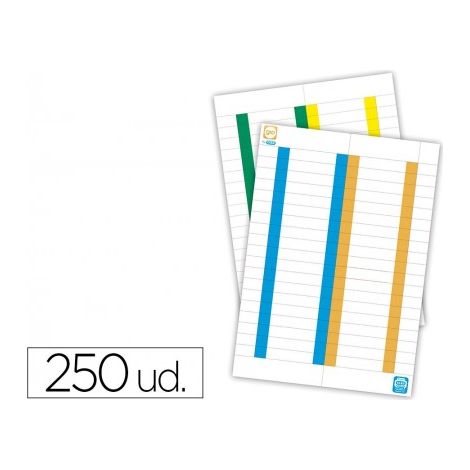 Bande de papier de pour visière de 380 étiquettes