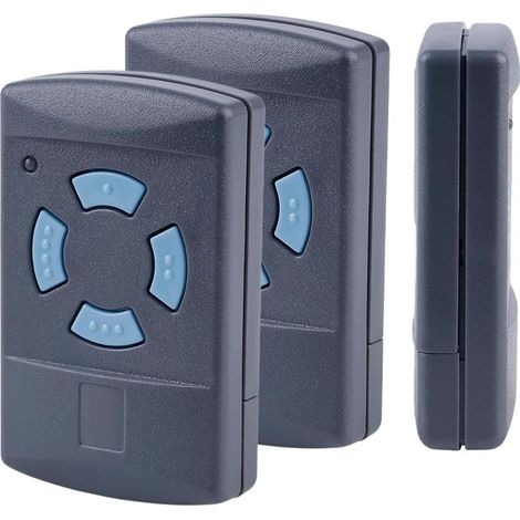 2 PCS Telecommande Garage Hor-HSM4 868 MHz Telecommande Porte Garage Hormann avec Telecommande Hormann 868 MHz HSM2 HSM4, Compatible avec Hörmann Blue Buttons 868.3MHz Télécommande de Garage (1/5)