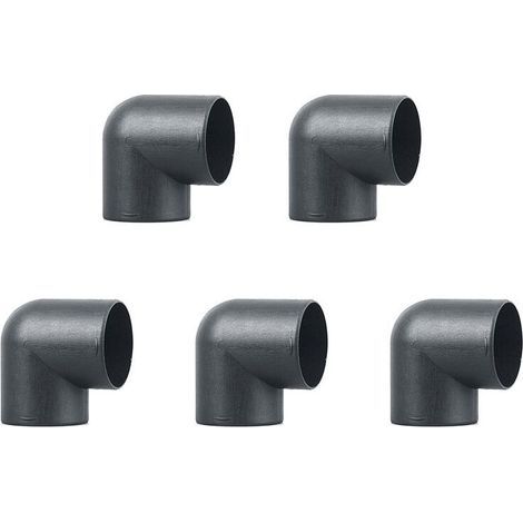 Convient aux raccords de tuyau d'échappement coudés en forme de L de 5 pouces pour les conduits de ventilation de chauffage automobile de 75 mm, compatible avec Webasto Eberspächer (1/4)