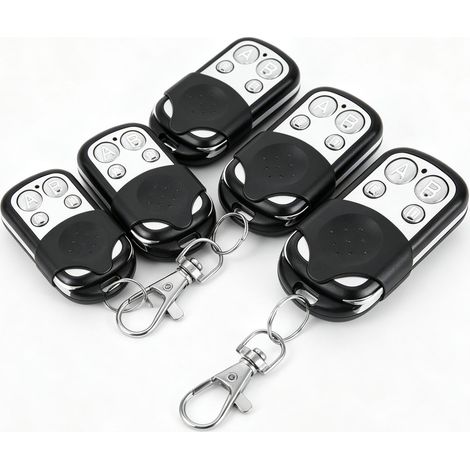 XTRELAMP-Lot de 4 radiocommandes 433,92 MHz clonage pour porte sectionnelle – 4 canaux – portée 100 m (1/5)
