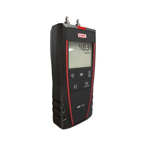 Manomètre KIMO 500mbar max, Différentielle ( Prix pour 1 )
