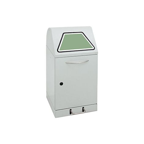 Stumpf Abfalltrennung Modul-Vario 45 lichtgrau ProSlide-System 45l + Trethebel - 625-045-1-1-735