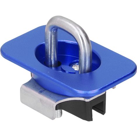 Stück Edelstahl-Bull-Ringe zur seitlichen Verankerung für LKW-Kippmulden, Ersatzteil für F150 2015-2021, Blau (1/5)