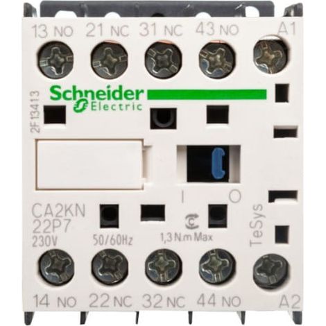 Contactor auxiliar 10A 2NA 2NC 230V CA2KN22P7