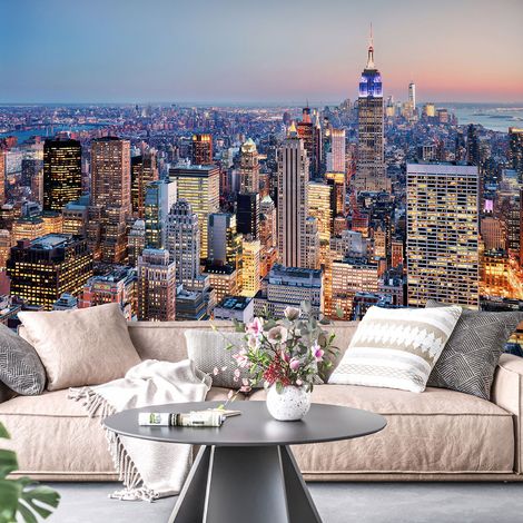 Papier peint panoramique - Panorama New York - 130 cm x 80 cm (1/4)