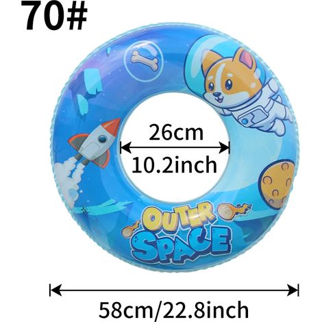 (70) Bouée gonflable, tube de piscine, jouet de plage d'été (1/5)