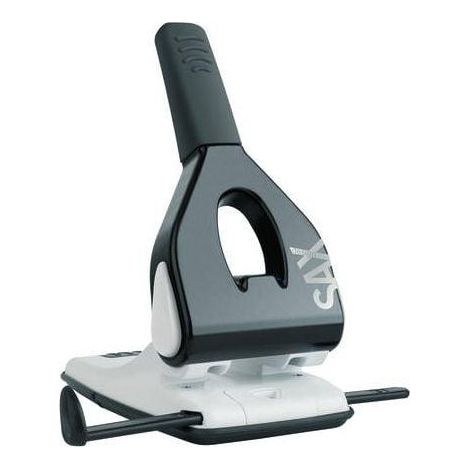 Sax Design 618 perforatore manuale nero robusto per ufficio