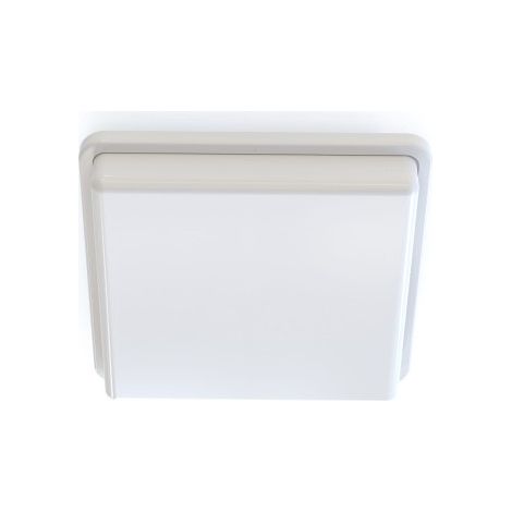 Plafoniera Nowodvorski Tahoe bianca 25cm IP44 E27 sensore