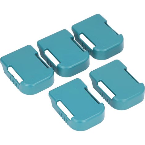 5er-Pack ABS-Batteriehalter 2-in-1 Universal für Bosch 14,4V und 18V Lithium-Batterien, Montagehalterung (1/5)