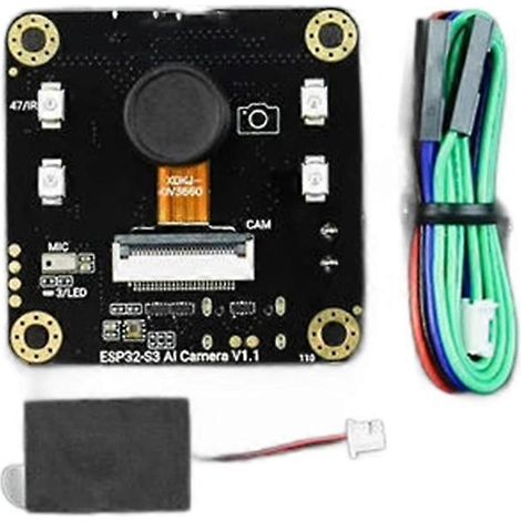 ESP32-S3 Kameramodul mit KI, Infrarot-Nachtsicht, Sprachinteraktion, integrierter KI für Smart-Home- und Sicherheitsüberwachung. (1/5)