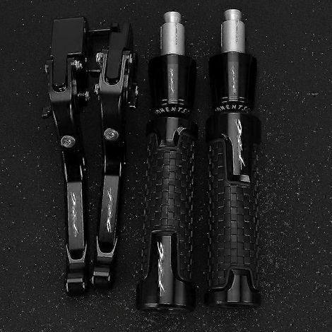 Accessoires moto uniques et compatibles avec Yamaha FZ6 Fazer 600 FZ6N FZ6S FZ6 SN 2004-2010 2009 : leviers de frein et d'embrayage, poignées de guidon, embouts de guidon. (1/5)
