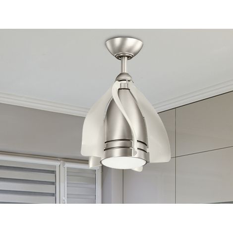 Deckenleuchte TERNA mit Ventilator und Fernbedienung höhenverstellbar, Ø 38cm (1/5)