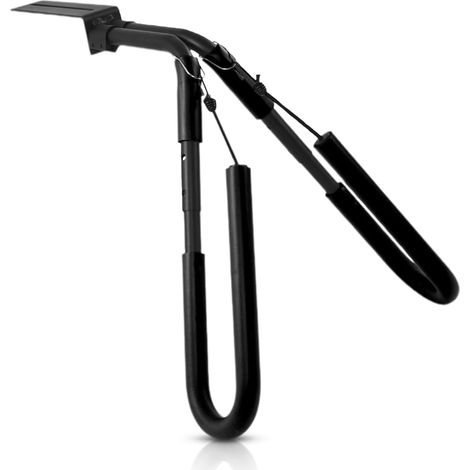 Porte-Vélo pour Planche de Surf, amovible et portable, angle réglable, antidérapant, pour planche de surf, ski, planche à voile (noir) (1/5)